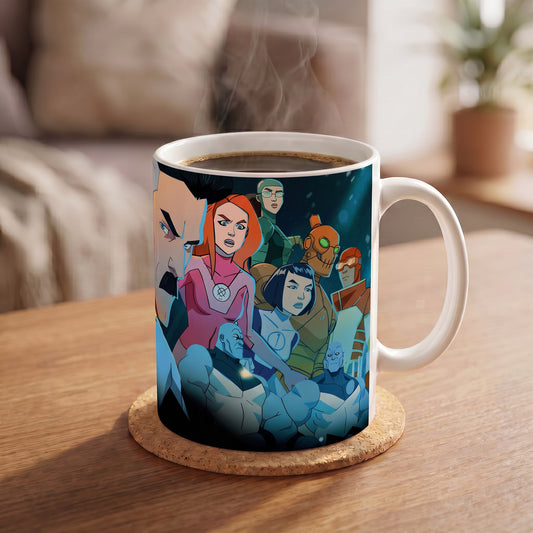 Invincible - Collage Ceramic Mug (11 oz)