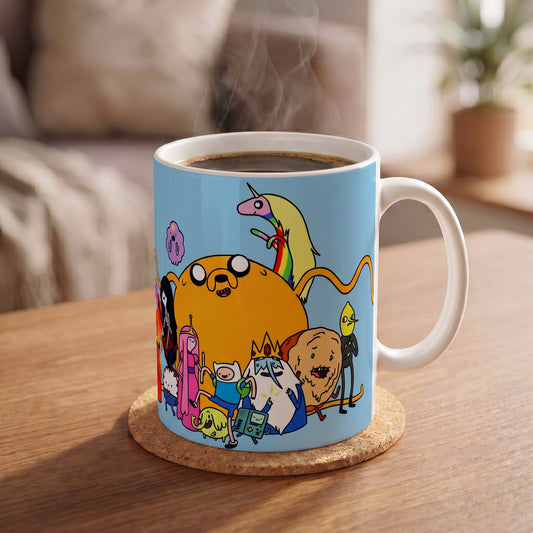 Adventure Time - Group Ceramic Mug (11 oz)