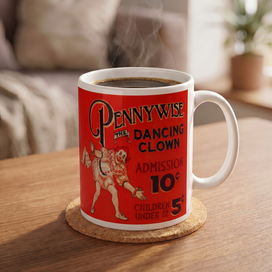 Welcome to Derry - Pennywise the Dancing Clown Ceramic Mug (11 oz)
