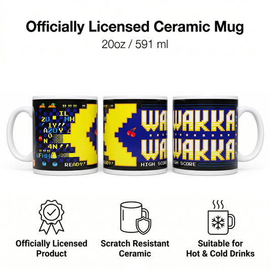 Pac-Man - Man - Wakka Wakka - 20 oz Mug