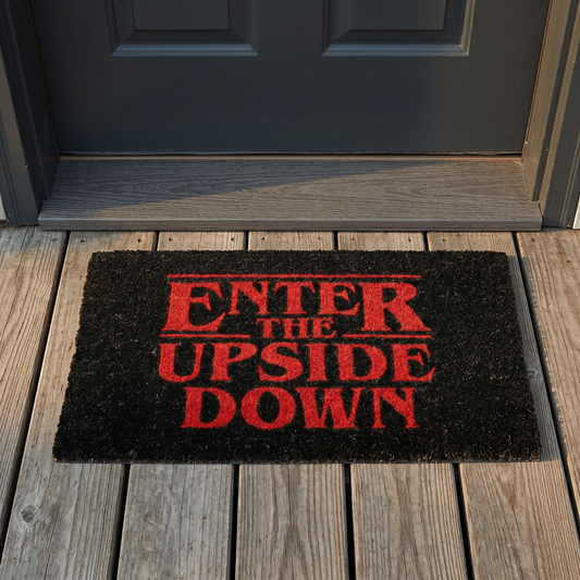 Stranger Things: "Enter The Upside Down" Doormat (29x17)