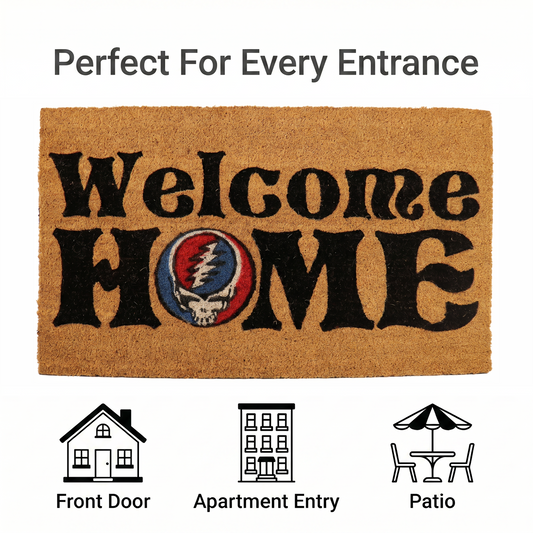 Grateful Dead - Welcome Home - 13x19" Doormat