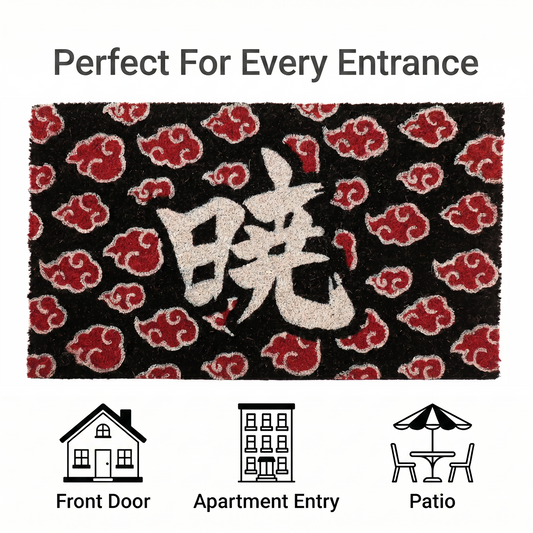 Naruto Shippuden - Akatsuki - 13x19" Doormat