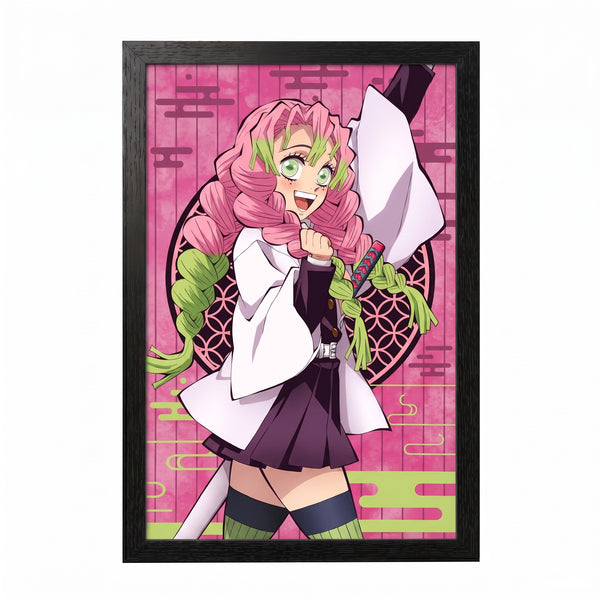 Demon Slayer - Mitsuri - 11x17 Framed Gel Coat