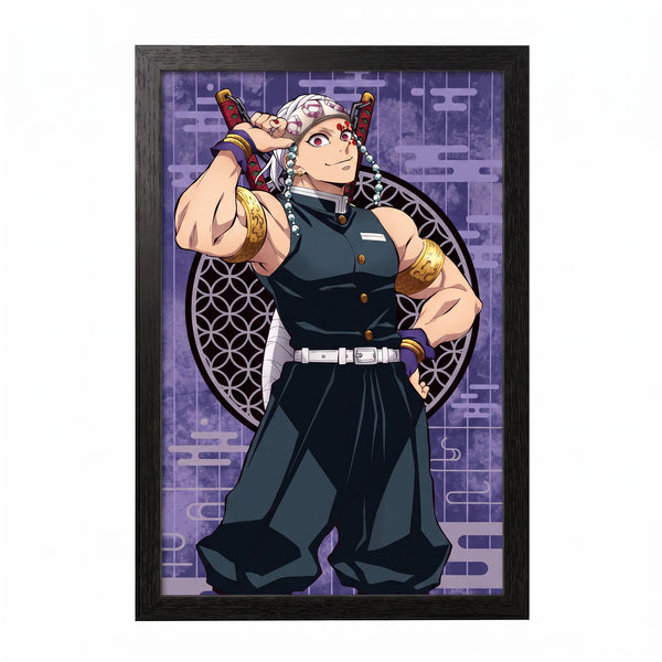 Demon Slayer - Tengen - 11x17 Framed Gel Coat (Copy)