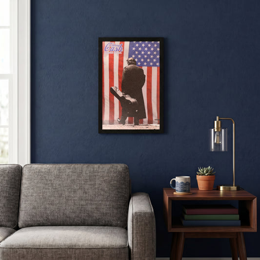 Johnny Cash - An American Walk - 11x17 Framed Gel Coat