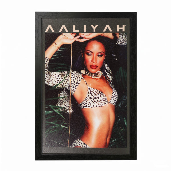 Aaliyah - Pose - 11x17 Framed Gel Coat