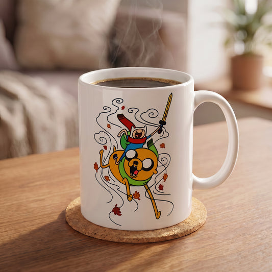 Adventure Time - Leaves Ceramic Mug (11 oz)