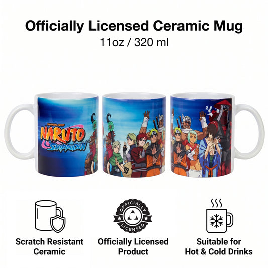 Naruto Shippuden - Lineup - 11 Oz Mug