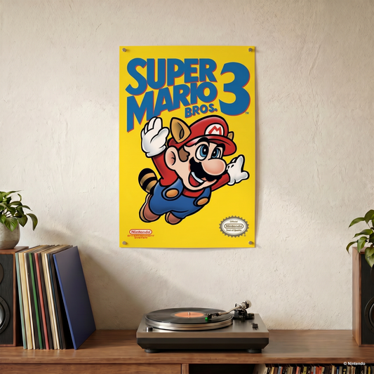 Super Mario Bros.™ 3: Yellow Box Art Poster (11x17)