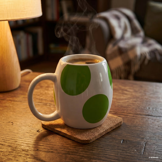 Super Mario - Yoshi Egg 18oz Ceramic Shaped Mug