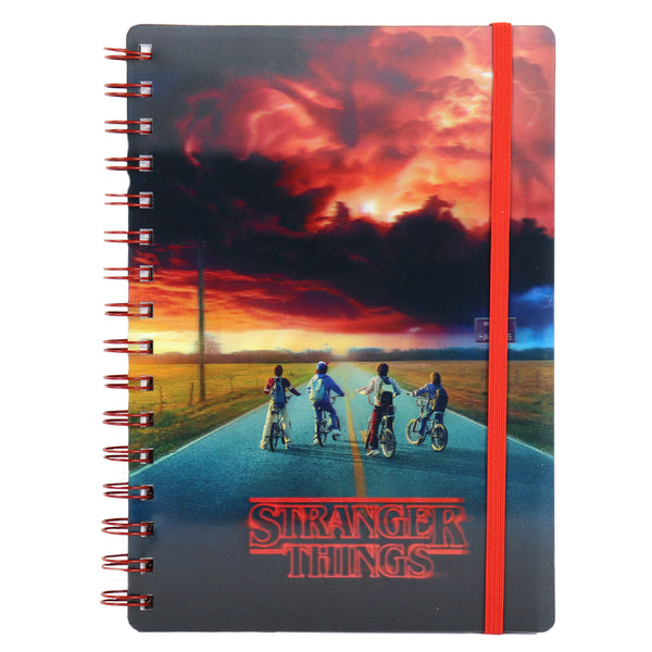 Stranger Things - A5 Wiro Notebook with 3D Lenticular Cover