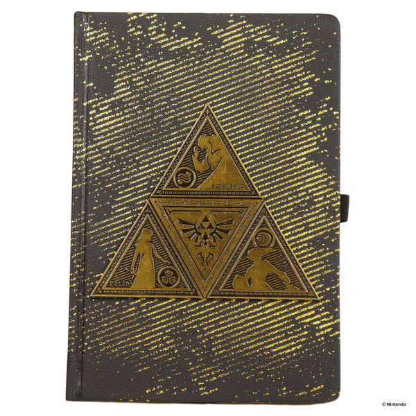 Zelda - Triforce - A5 Premium Journal with Metal Embellishment