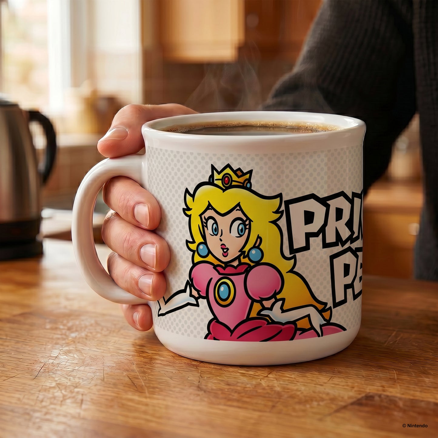 Super Mario - Princess Peach-Name - 20 Oz Camper Mug