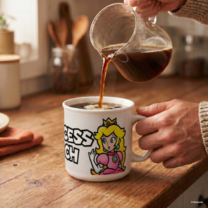 Super Mario - Princess Peach-Name - 20 Oz Camper Mug