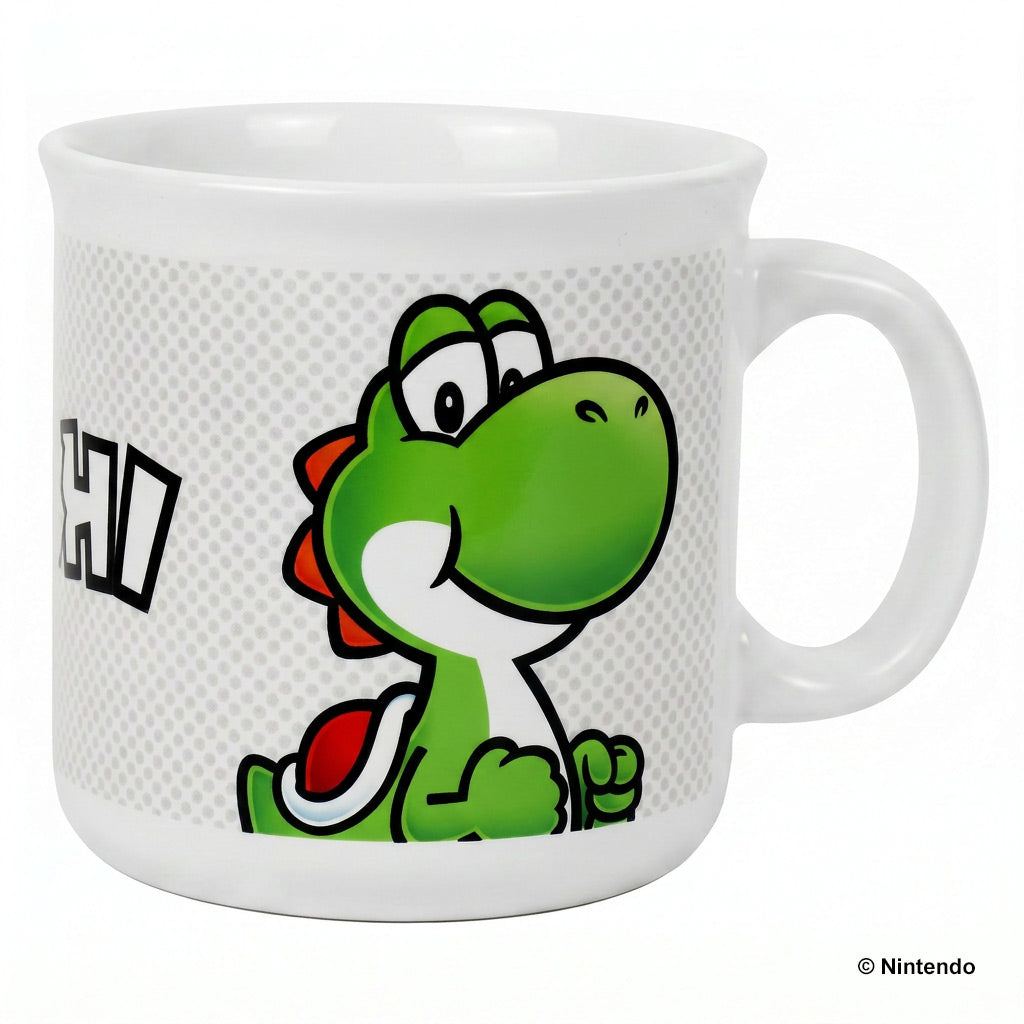 Mario – Yoshi-Name Camper Ceramic Mug (20oz)