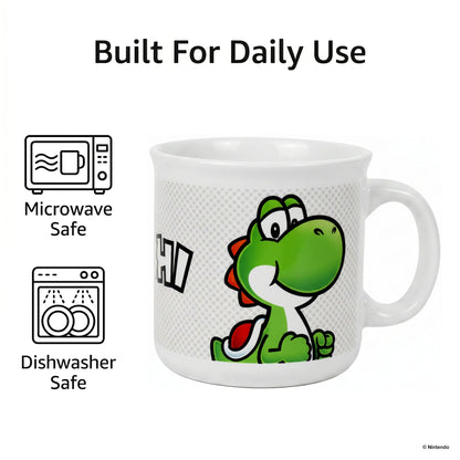 Mario – Yoshi-Name Camper Ceramic Mug (20oz)