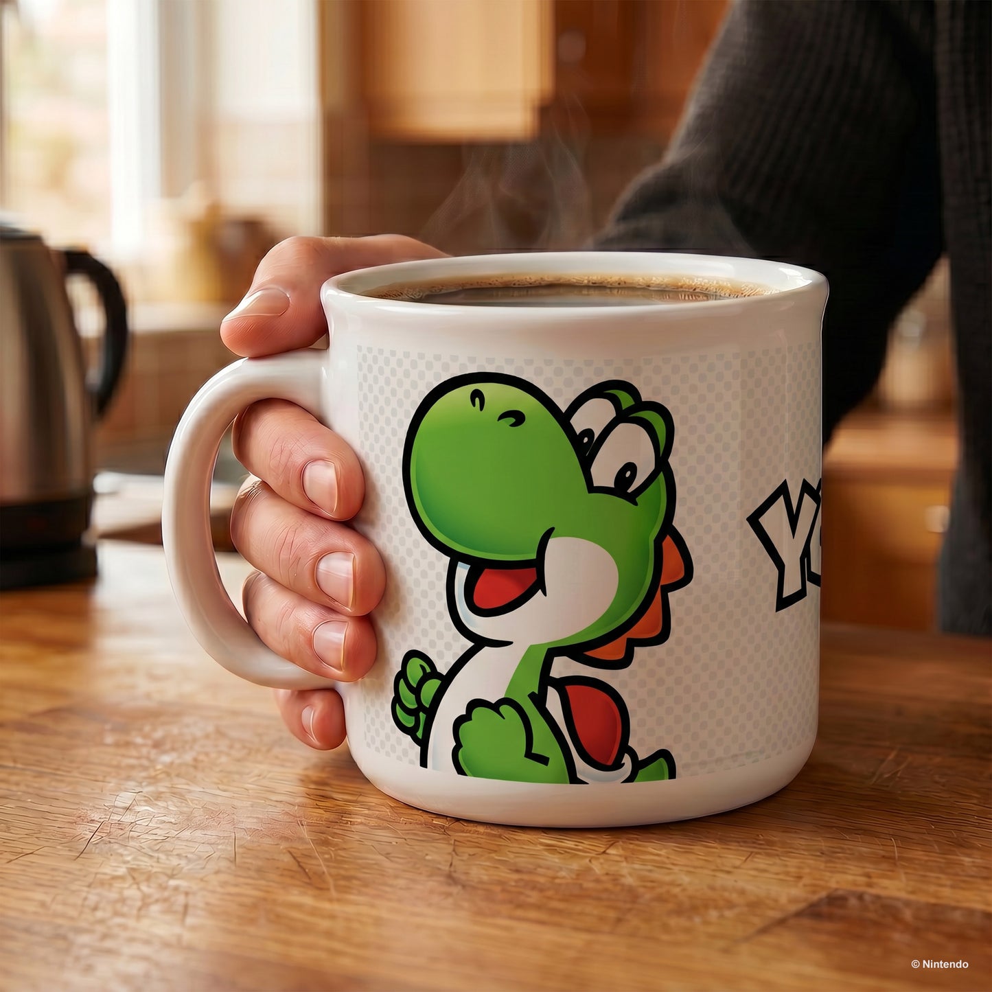 Mario – Yoshi-Name Camper Ceramic Mug (20oz)
