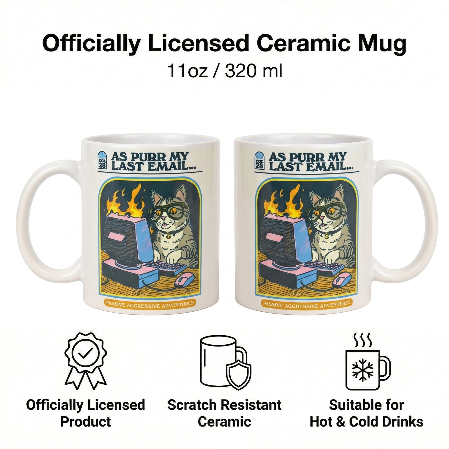 Steven Rhodes - As Per My Last Email - 11 Oz Mug