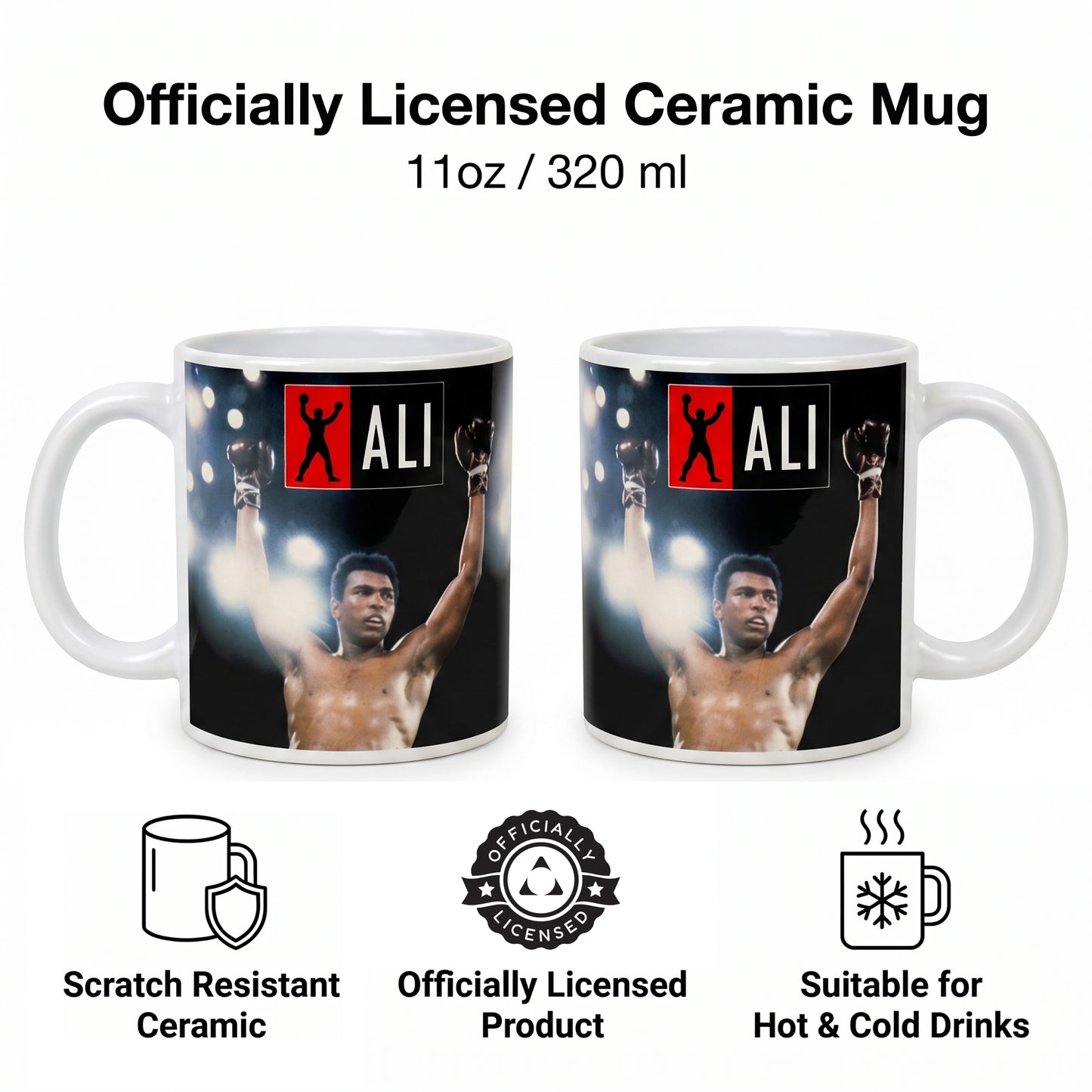 Muhammad Ali - In The Spotlight - 11 Oz Mug