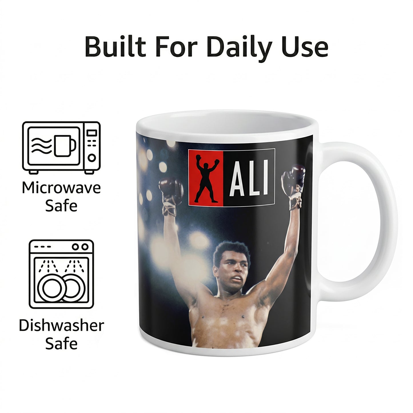 Muhammad Ali - In The Spotlight - 11 Oz Mug