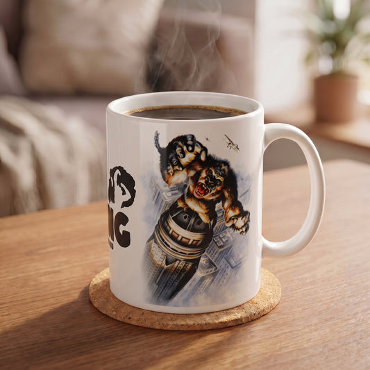 King Kong - Skyscraper Battle Ceramic Mug (11 oz)