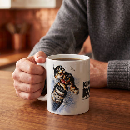 King Kong - Skyscraper Battle Ceramic Mug (11 oz)
