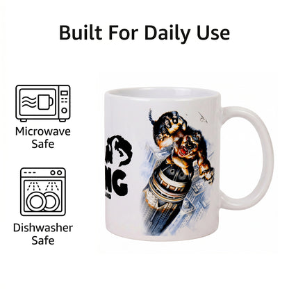 King Kong - Skyscraper Battle Ceramic Mug (11 oz)