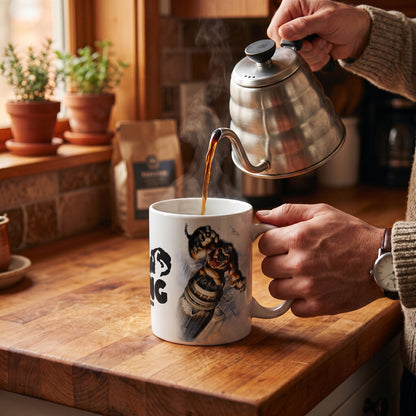 King Kong - Skyscraper Battle Ceramic Mug (11 oz)