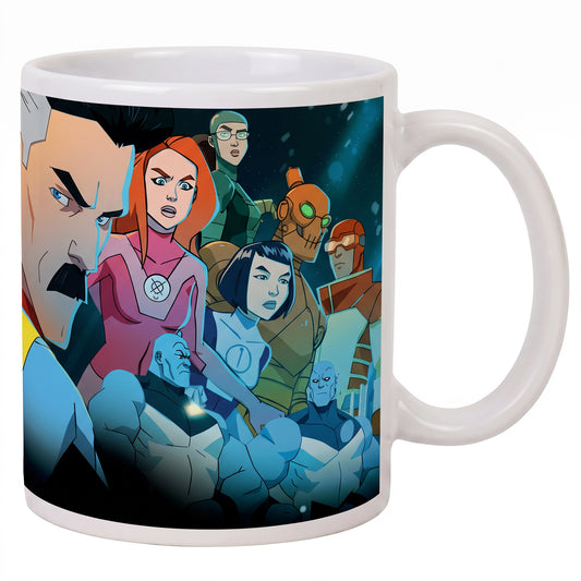 Invincible - Collage Ceramic Mug (11 oz)