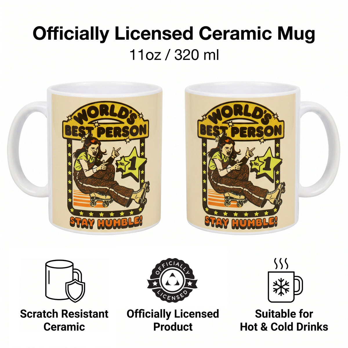 Steven Rhodes - Stay Humble - 11 Oz Mug