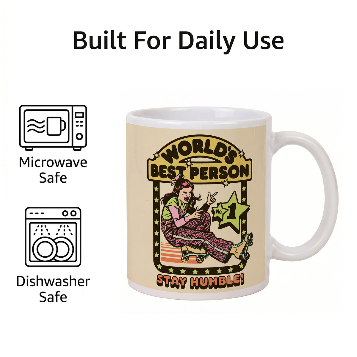 Steven Rhodes - Stay Humble - 11 Oz Mug