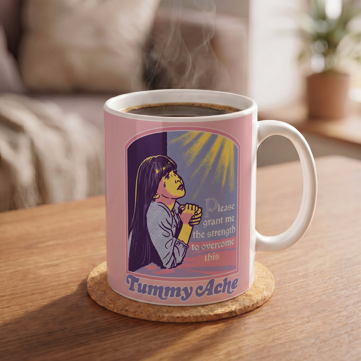 Steven Rhodes - Tummy Ache - 11 Oz Mug