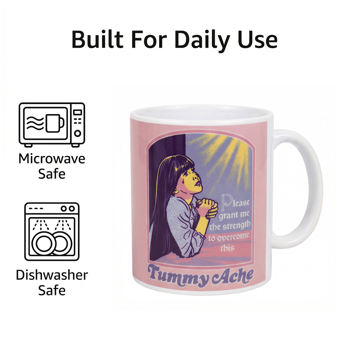 Steven Rhodes - Tummy Ache - 11 Oz Mug