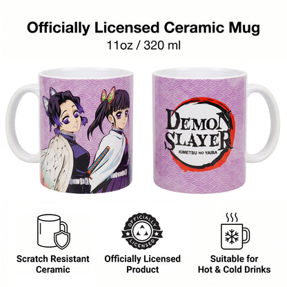 Demon Slayer - Shinobu and Kanao Ceramic Mug (11 oz)