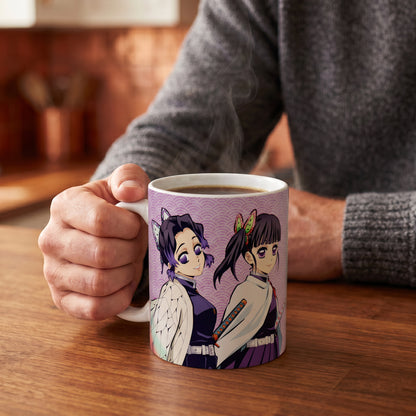 Demon Slayer - Shinobu and Kanao Ceramic Mug (11 oz)