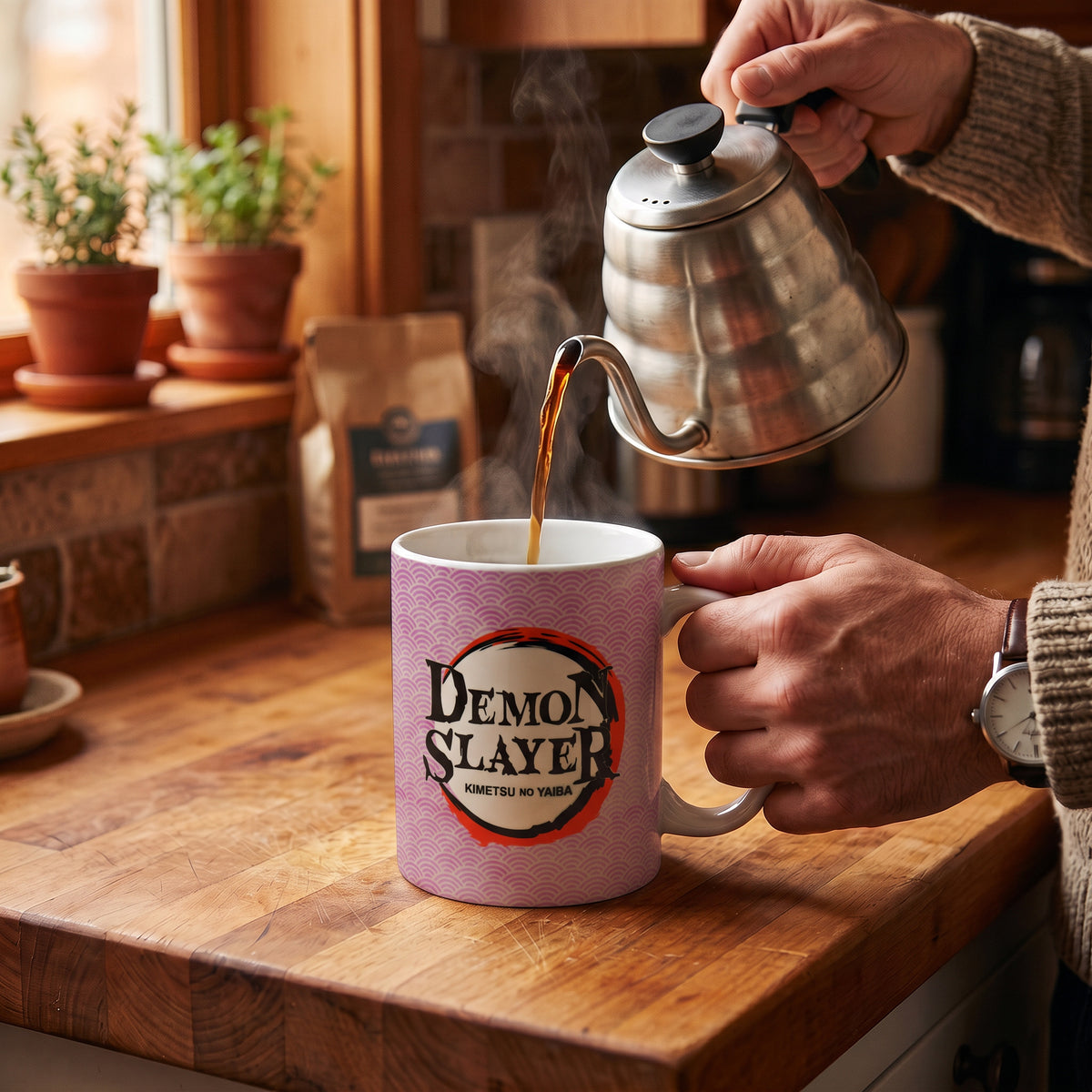 Demon Slayer - Shinobu and Kanao Ceramic Mug (11 oz)
