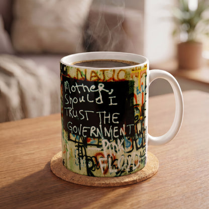 Michael Huttner - The Wall Ceramic Mug (11 oz)