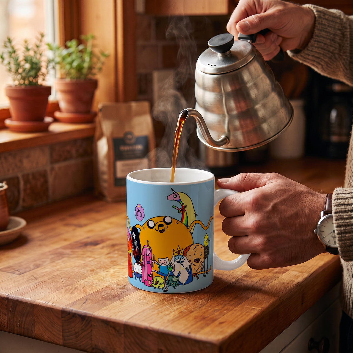 Adventure Time - Mug en céramique de groupe (11 oz)