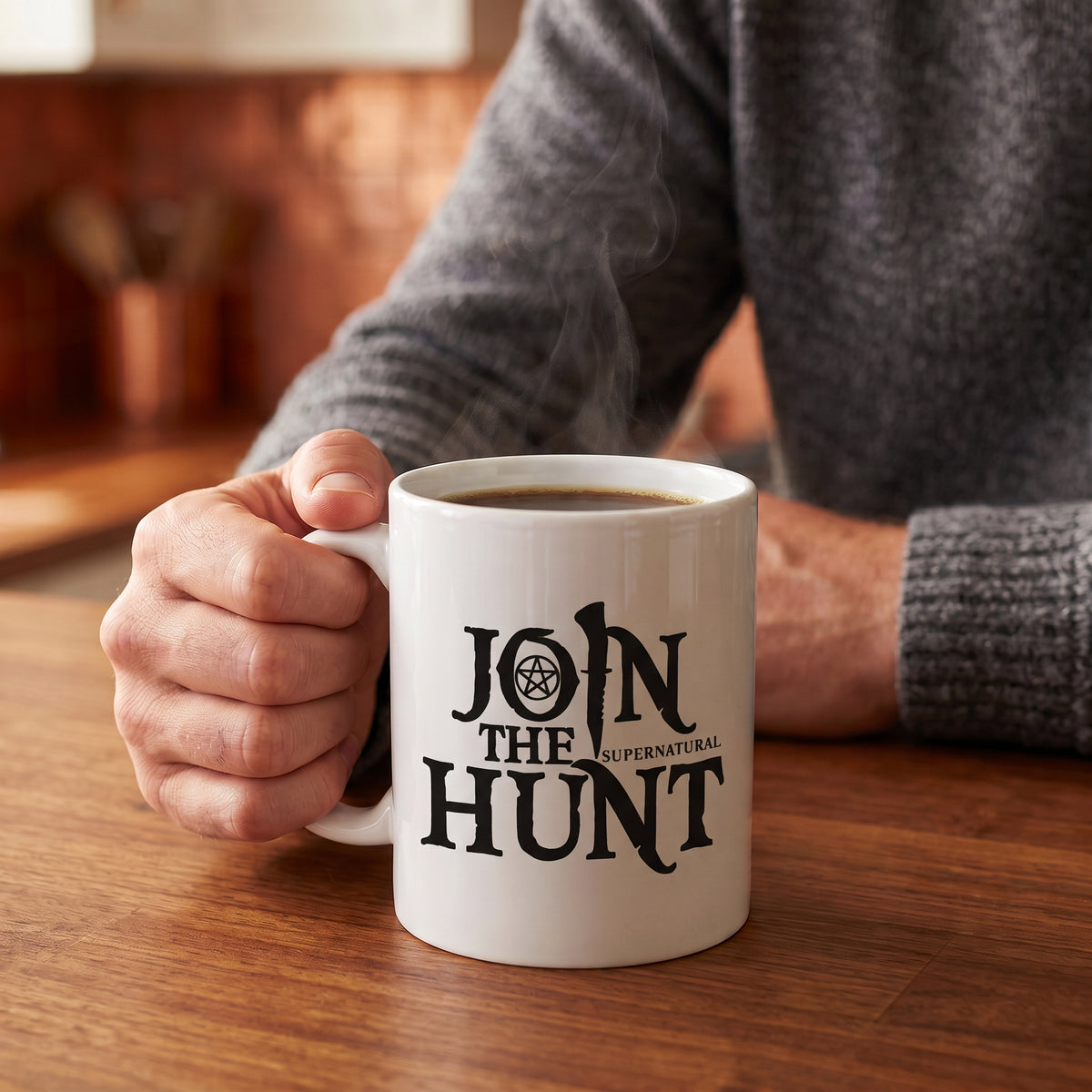 Supernatural - Mug en céramique « Rejoignez la chasse » (11 oz)