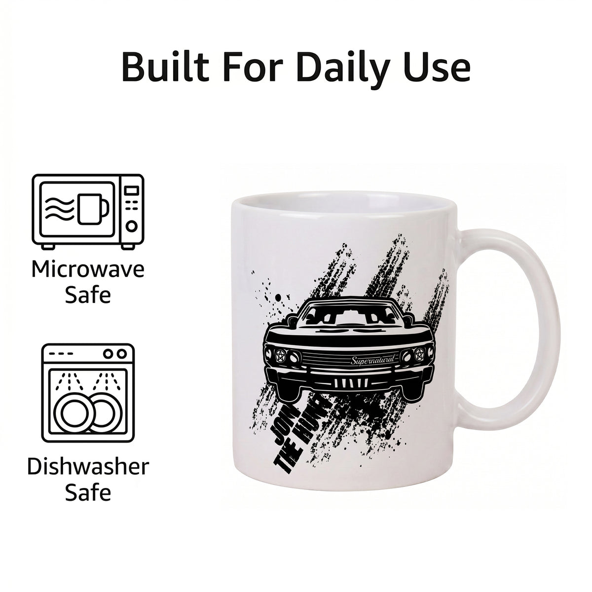 Supernatural - Mug en céramique « Rejoignez la chasse » (11 oz)