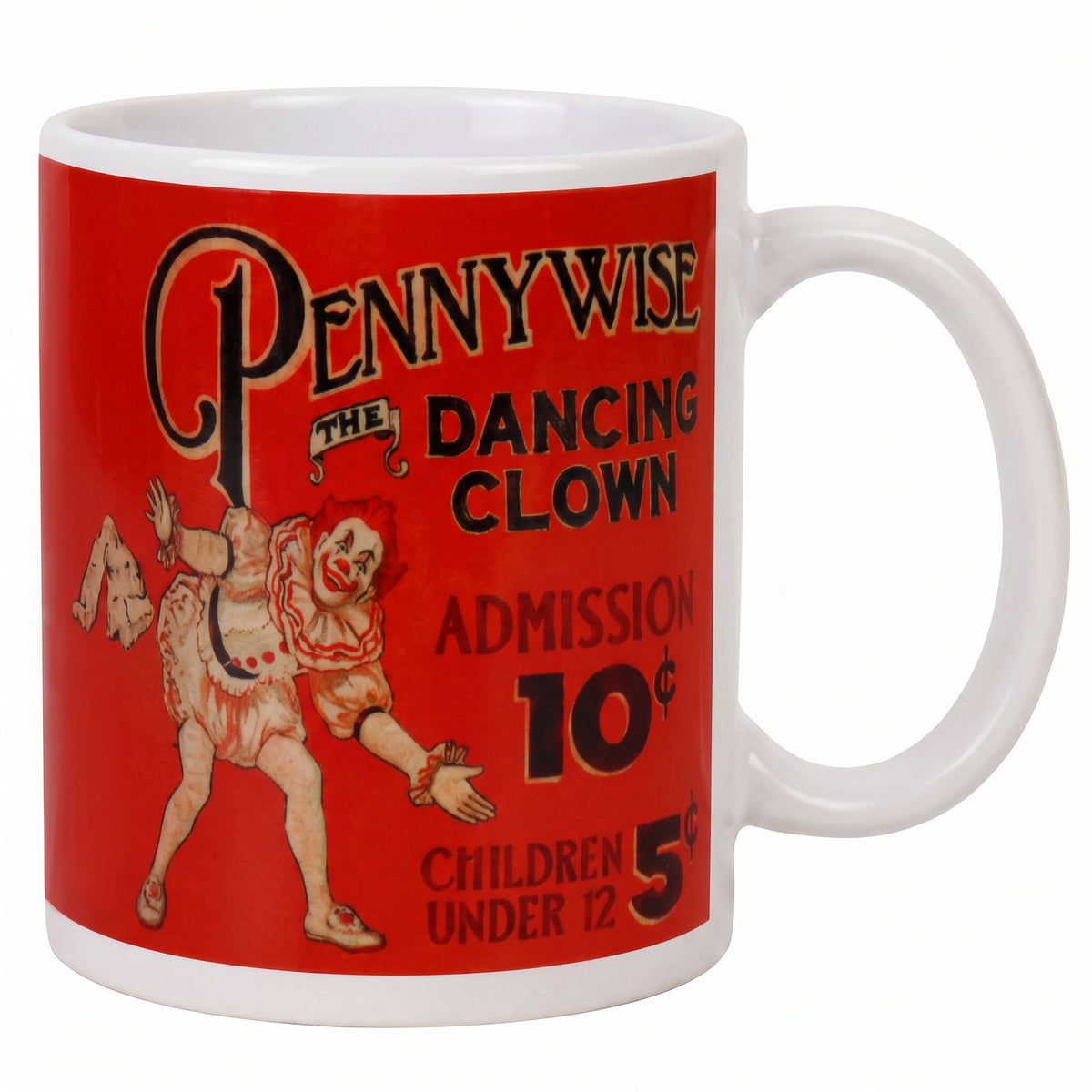 Bienvenue à Derry - Mug en céramique Pennywise le clown dansant (11 oz)