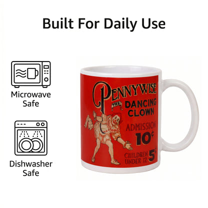 Bienvenue à Derry - Mug en céramique Pennywise le clown dansant (11 oz)