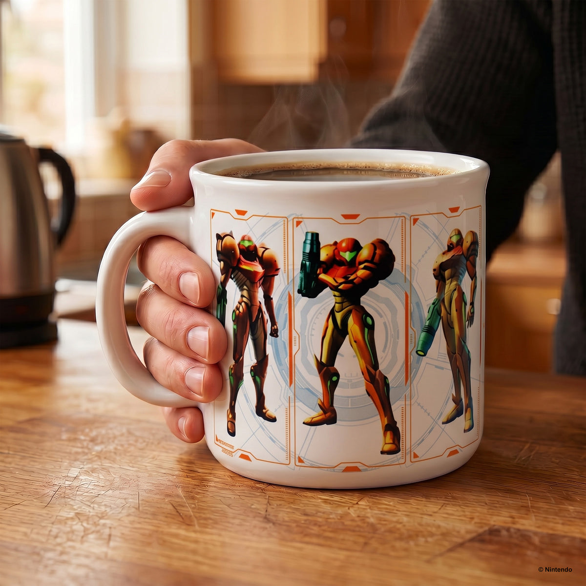 Metroid - Samus Poses - 20 Oz Camper Mug
