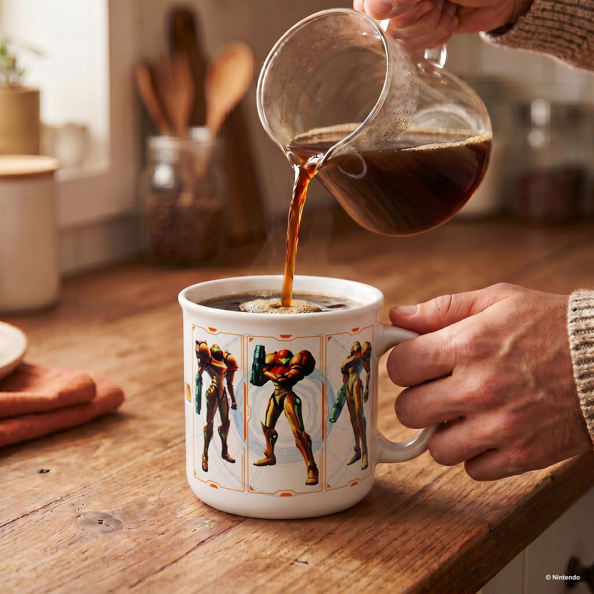 Metroid - Samus Poses - 20 Oz Camper Mug