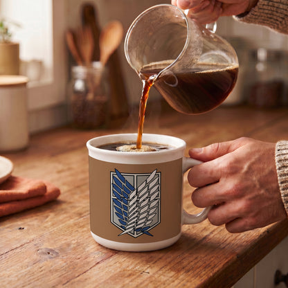 Attack on Titan - Scout's Emblem - 20 Oz Camper Mug
