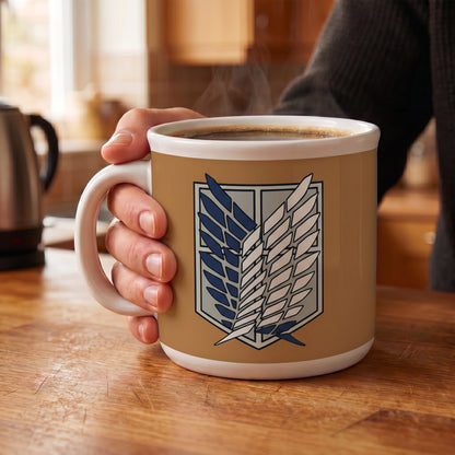 Attack on Titan - Scout's Emblem - 20 Oz Camper Mug