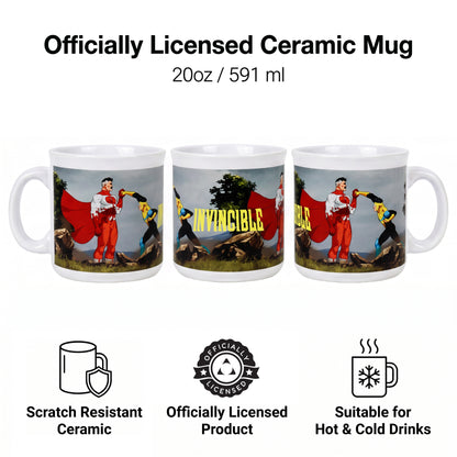 Invincible - Invincible & Omni-Man - 20 oz Camper Mug