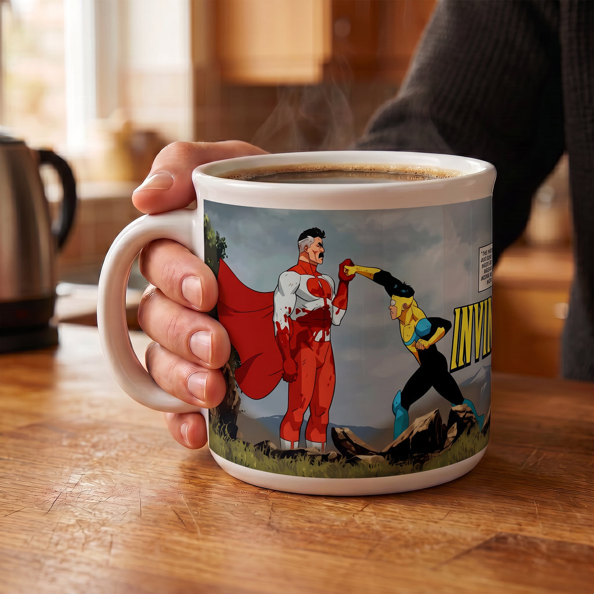 Invincible - Invincible & Omni-Man - 20 oz Camper Mug