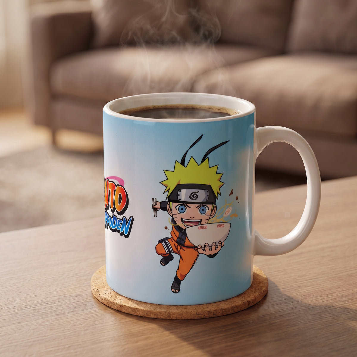 Naruto Shippuden - Chibi Naruto - Naruto Ramen Bowl - 20 oz Mug
